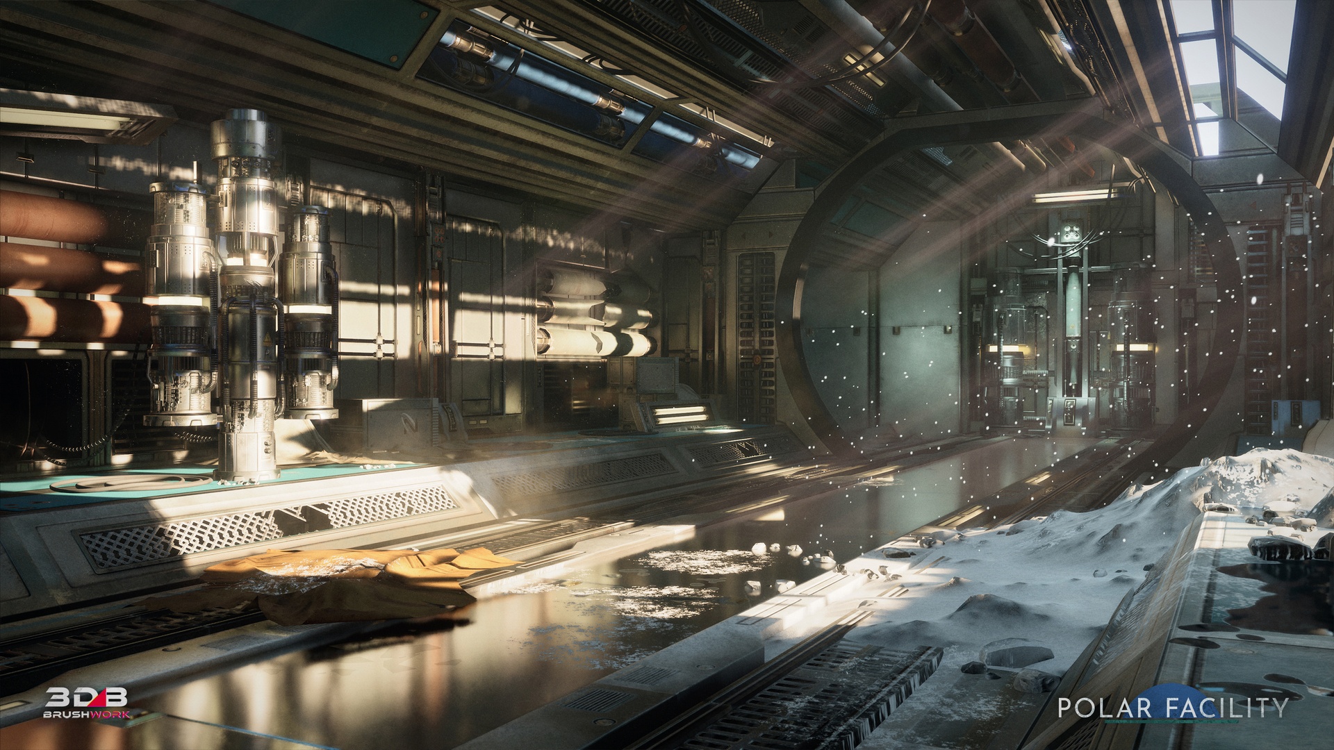 Polar Facility | Modular Sci-Fi Environment Kit