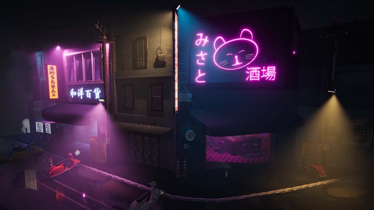 Media 1 for listing Indie Japanese Night Alley