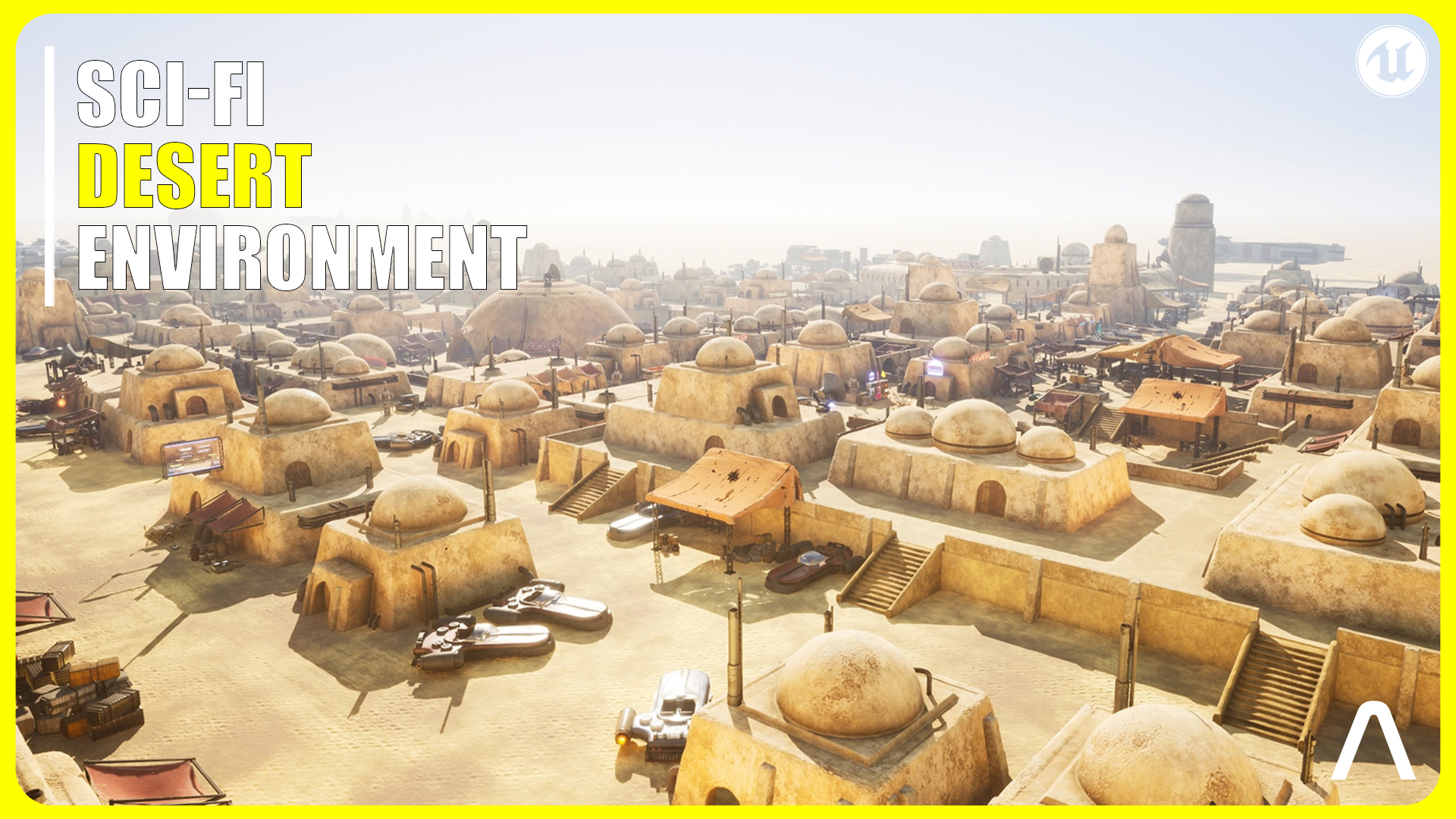 Desert Science Fiction City Modular Pack | Fab