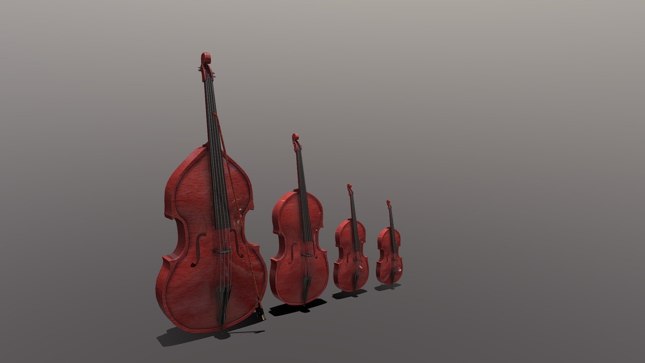 Red String Instrument Set | Fab