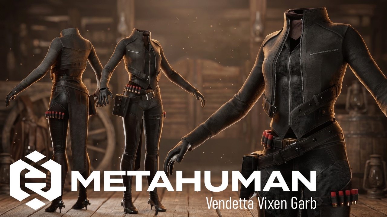 Media 1 for listing MHC: Vendetta Vixen Garb | Metahuman Outfit