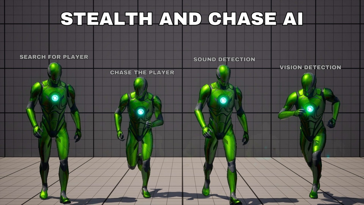 Media 1 for listing STEALTH AND CHASE AI