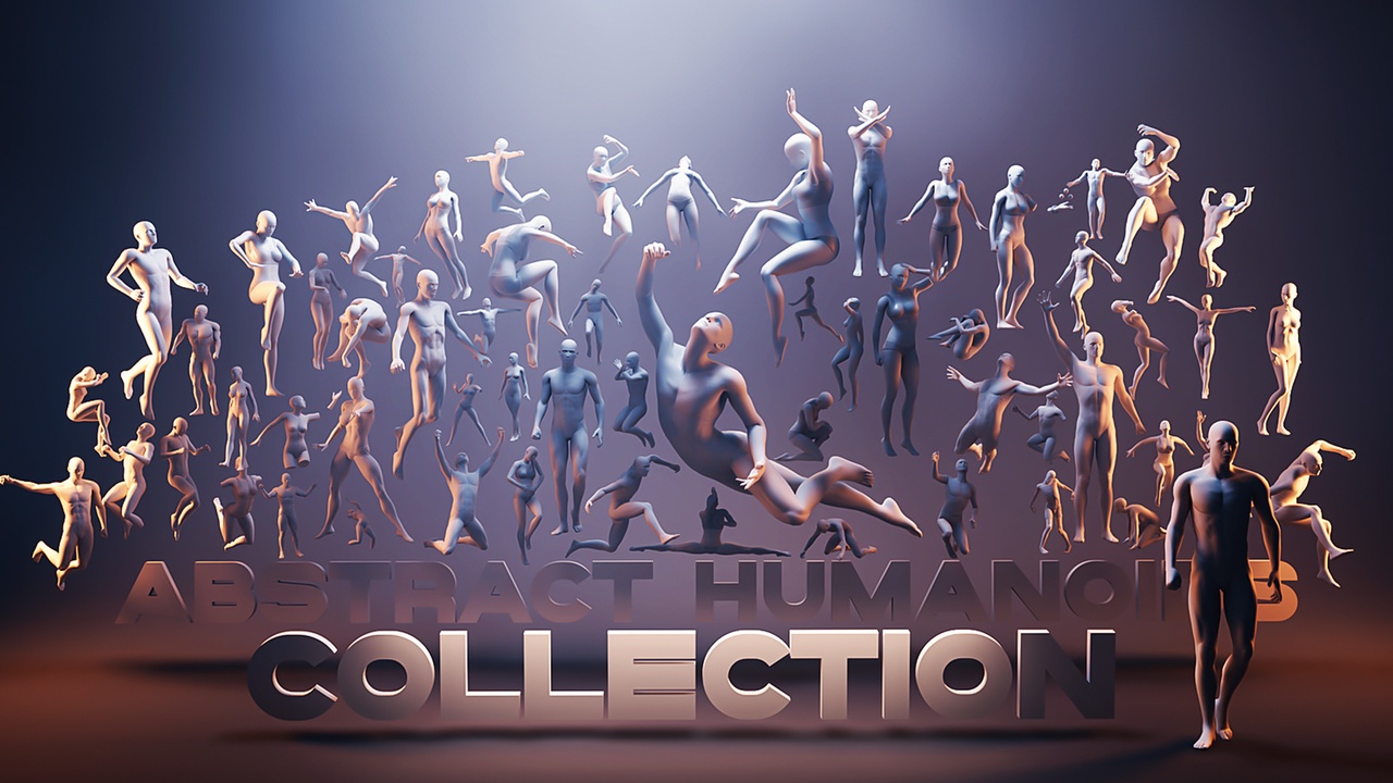 Media 1 for listing Abstract Humanoids: The Collection