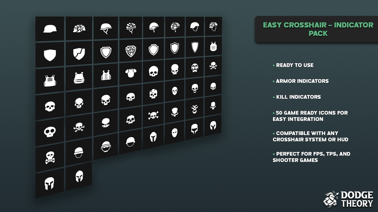 Media 1 for listing Easy Crosshair – Indicator Pack (50 Textures)