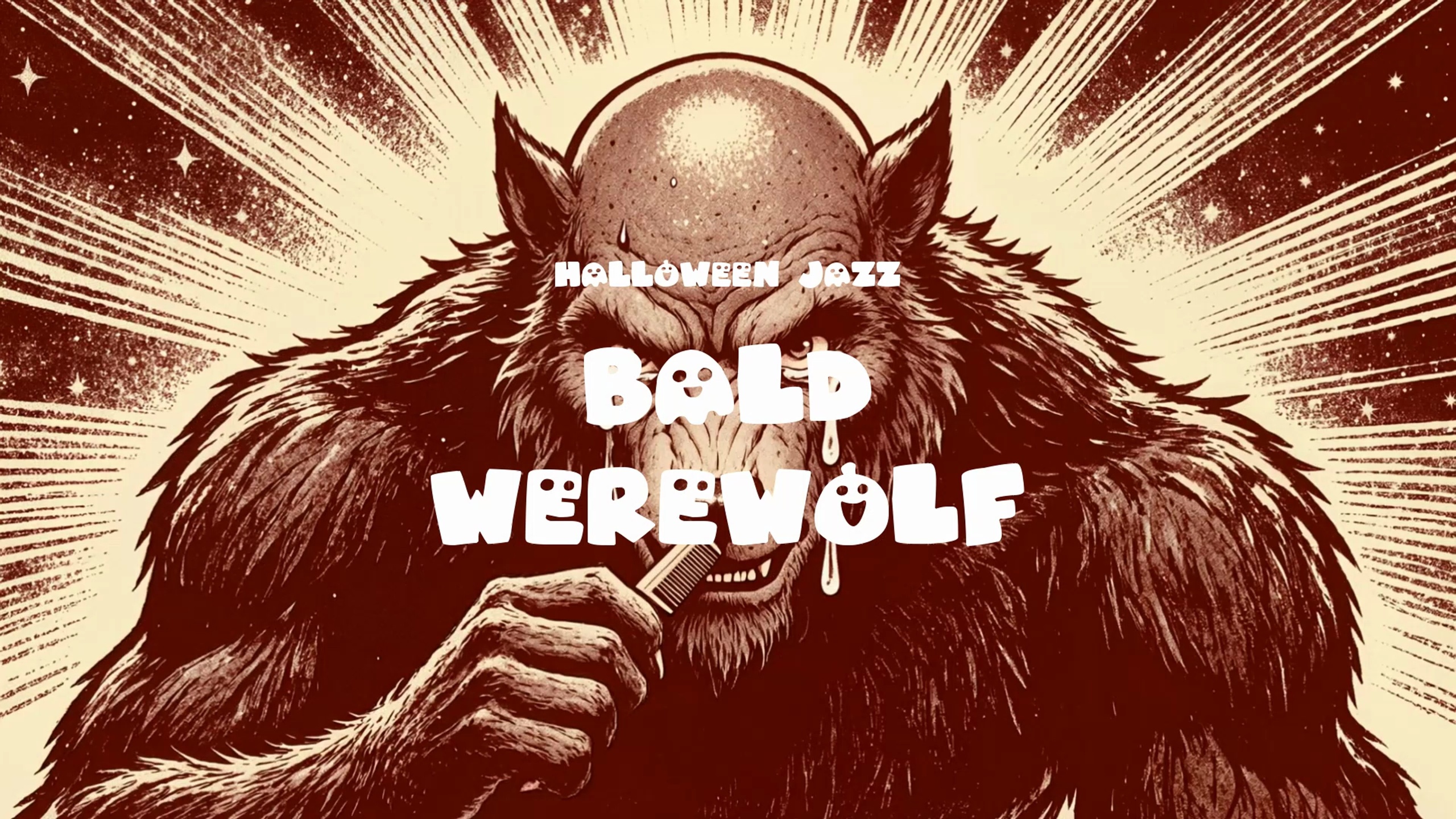 Media 1 for listing Bald Werewolf / Halloween Jazz