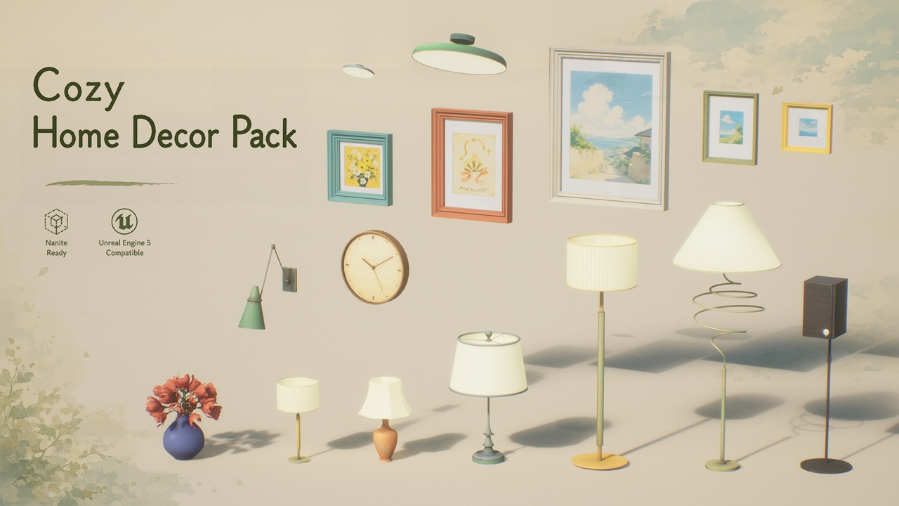 Media 1 for listing Cozy Home Decor Pack