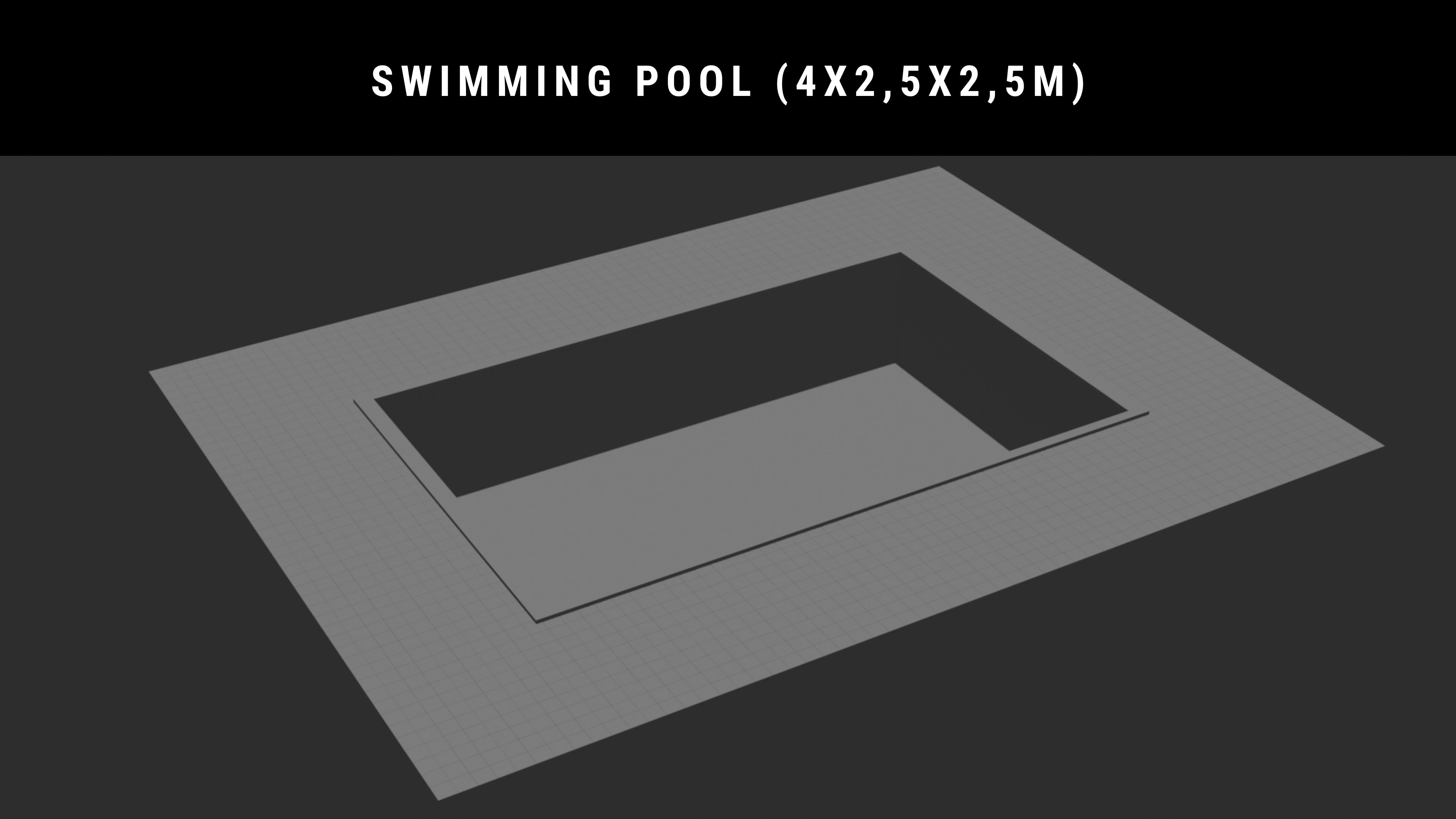 Swimming Pool (4x2,5x2,5m) | Fab