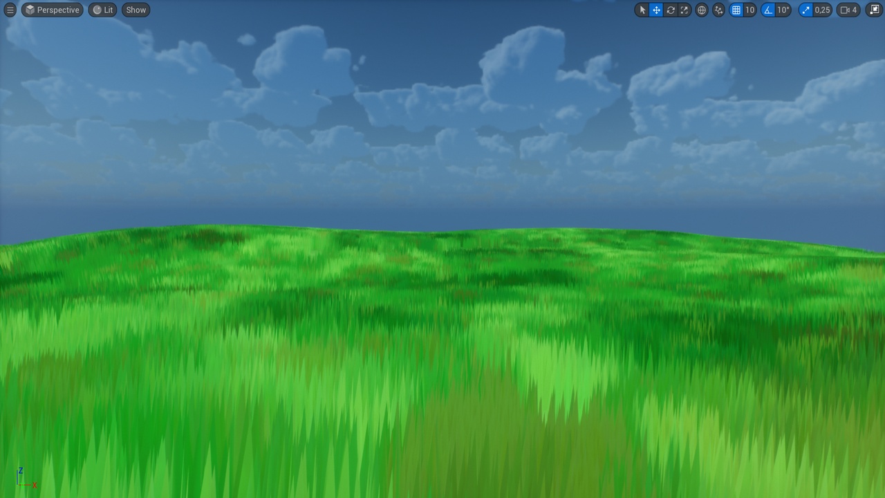 Media 1 for listing Stylized Grass Ghibli, Genshin & Zelda Inspired RVT