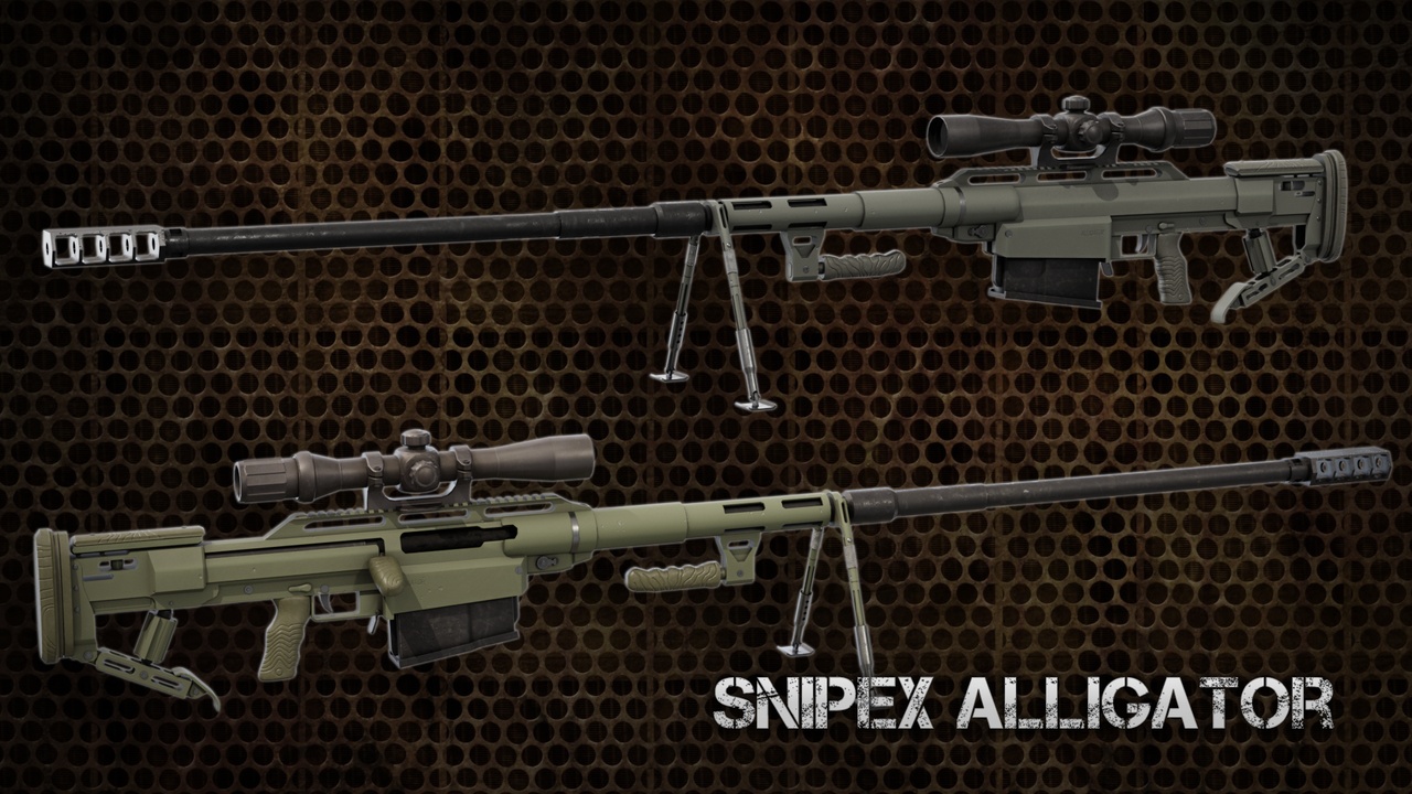 Media 1 for listing Sniper Rifle Snipex Alligator