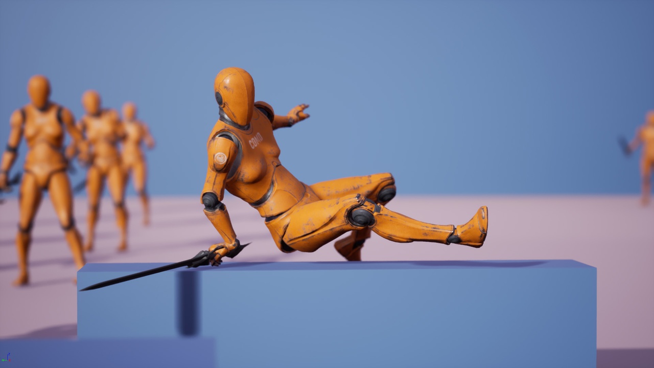 Media 1 for listing Female Warrior - Anim Pack