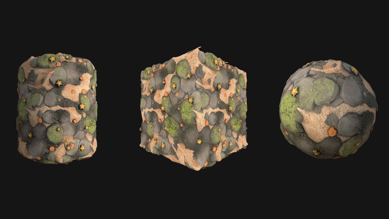 File multimediali per l'articolo Pack Sea Textures: 1