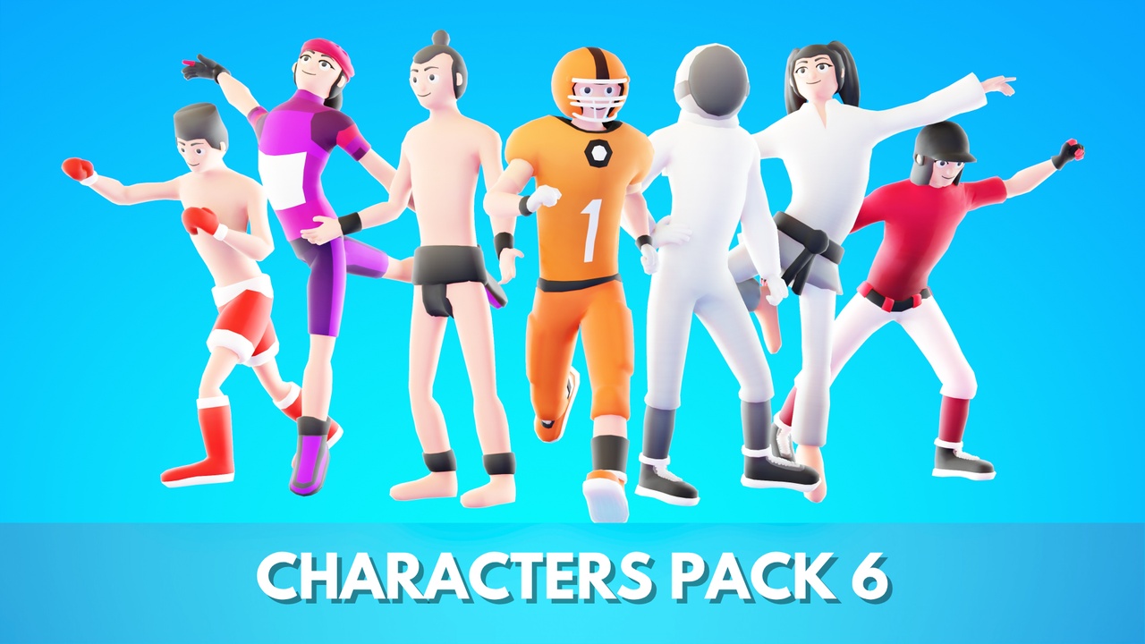Casual Character Pack 6 | Fab
