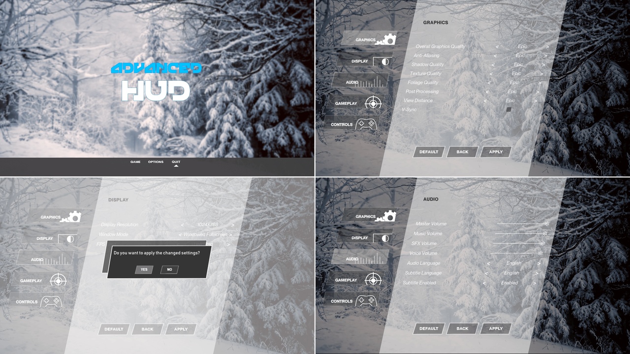 Advanced HUD Pack V2 | Fab