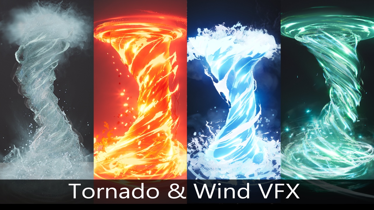 Media 1 for listing Tornado and Wind VFX ( with SFX )