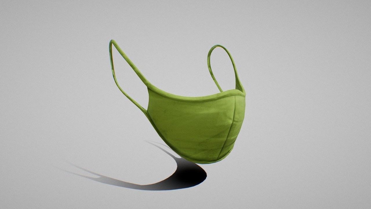 Media 1 for listing Face Mask Green
