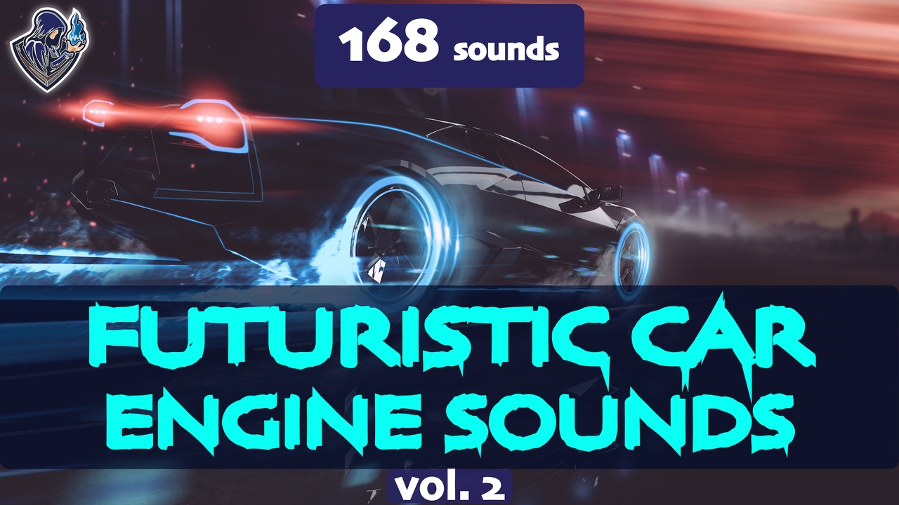 Media 1 for listing Futuristic Car Engine Sounds Vol. 2
