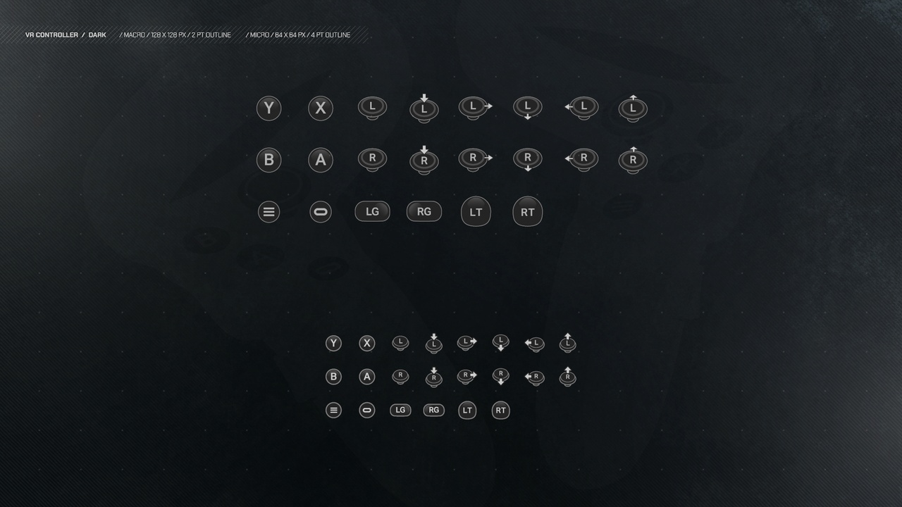 Media 1 for listing Controller Icon Pack: VR Only