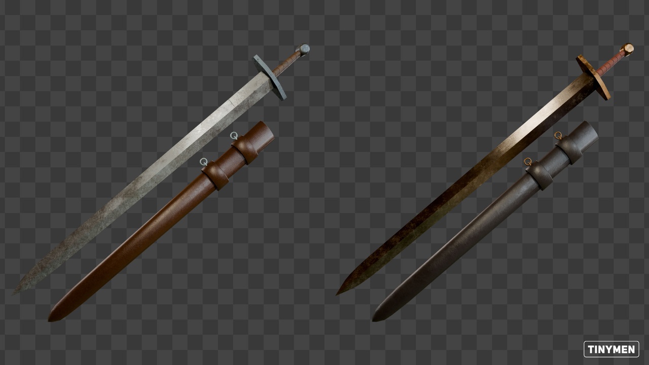 Media 1 for listing Asset Pack Vol 8 - Swords