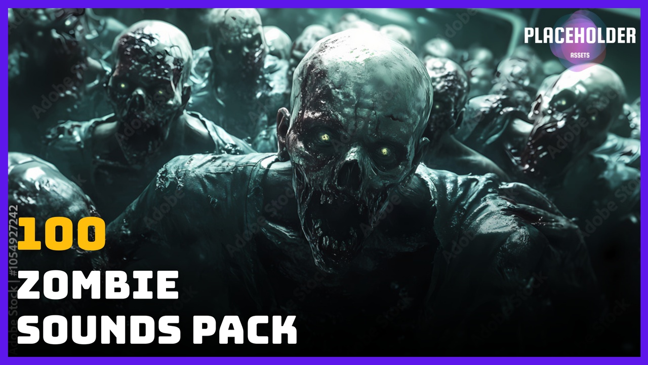 Zombie Sounds Pack | Fab