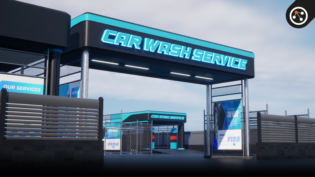 出品Car Wash Service - UE5のメディア1