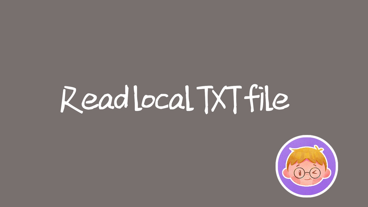 Media 1 for listing ReadlocalTXT