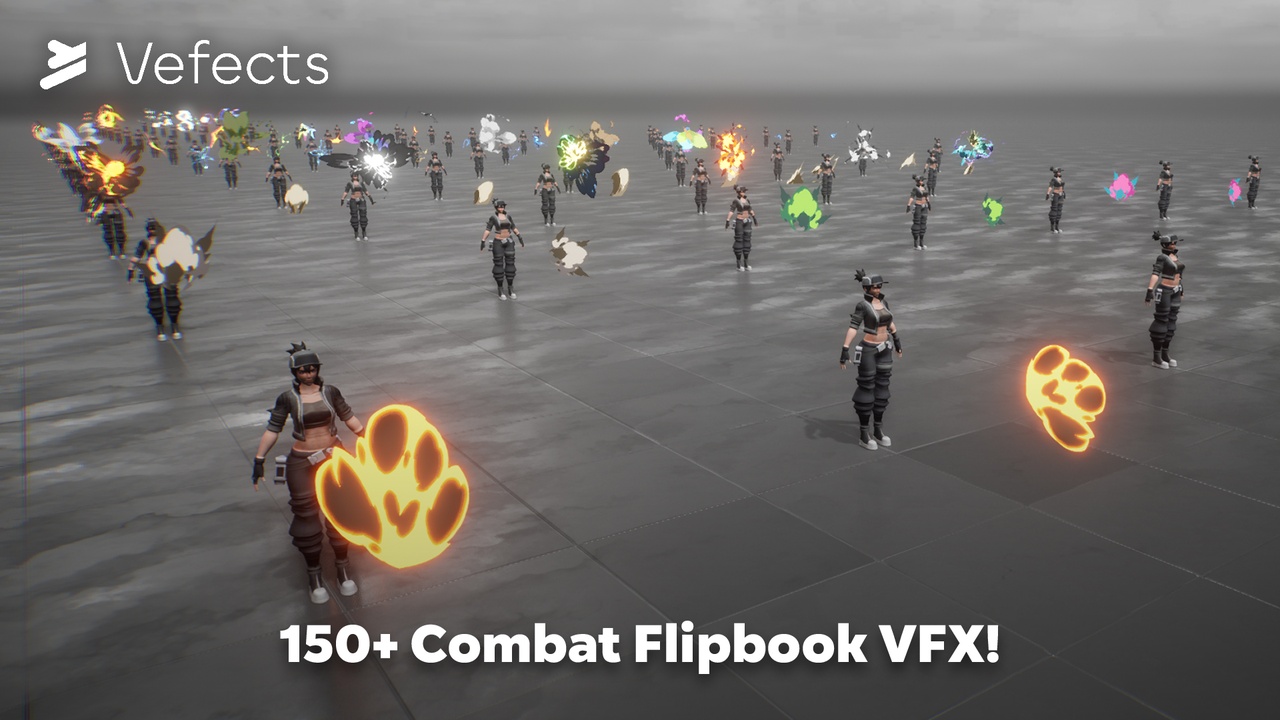 Media 1 for listing Combat Flipbook VFX