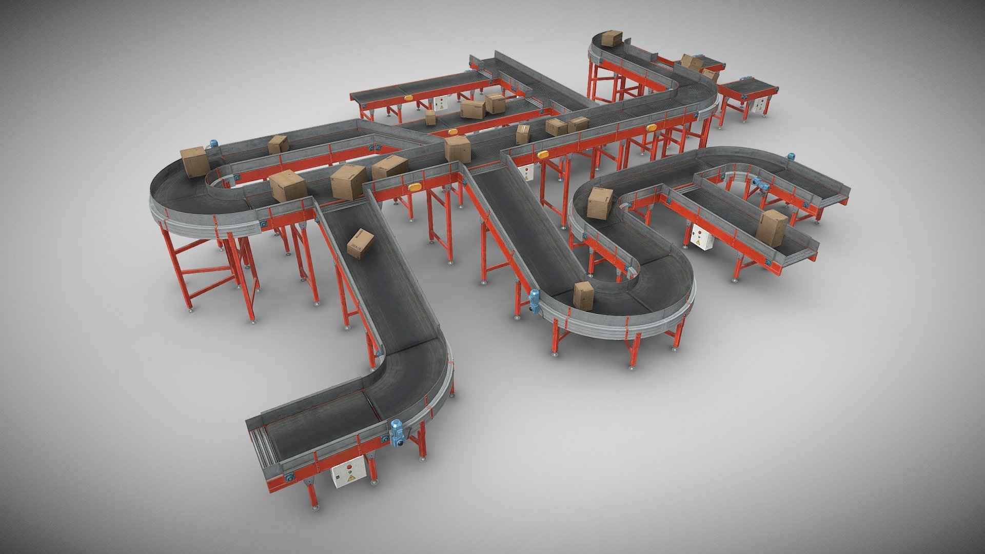 Conveyor Belt - Modular Assets | Fab