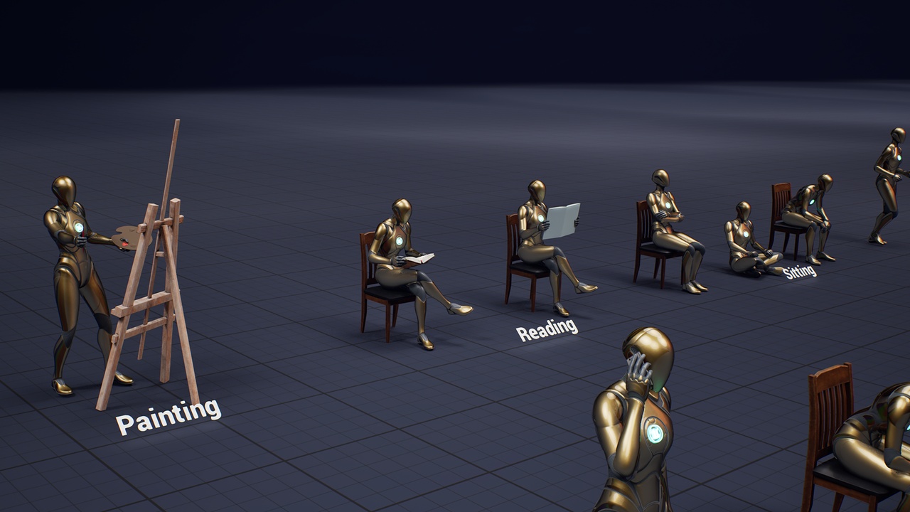 Media 1 for listing Female NPC pack - Vol.1