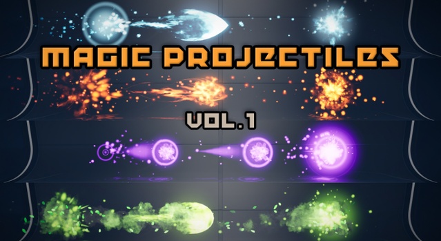 Magic Projectiles Vol. 1 - Niagara