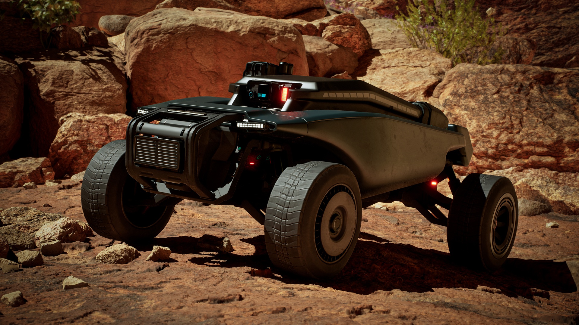 Media 1 for listing SciFi Cyber Buggy Drone