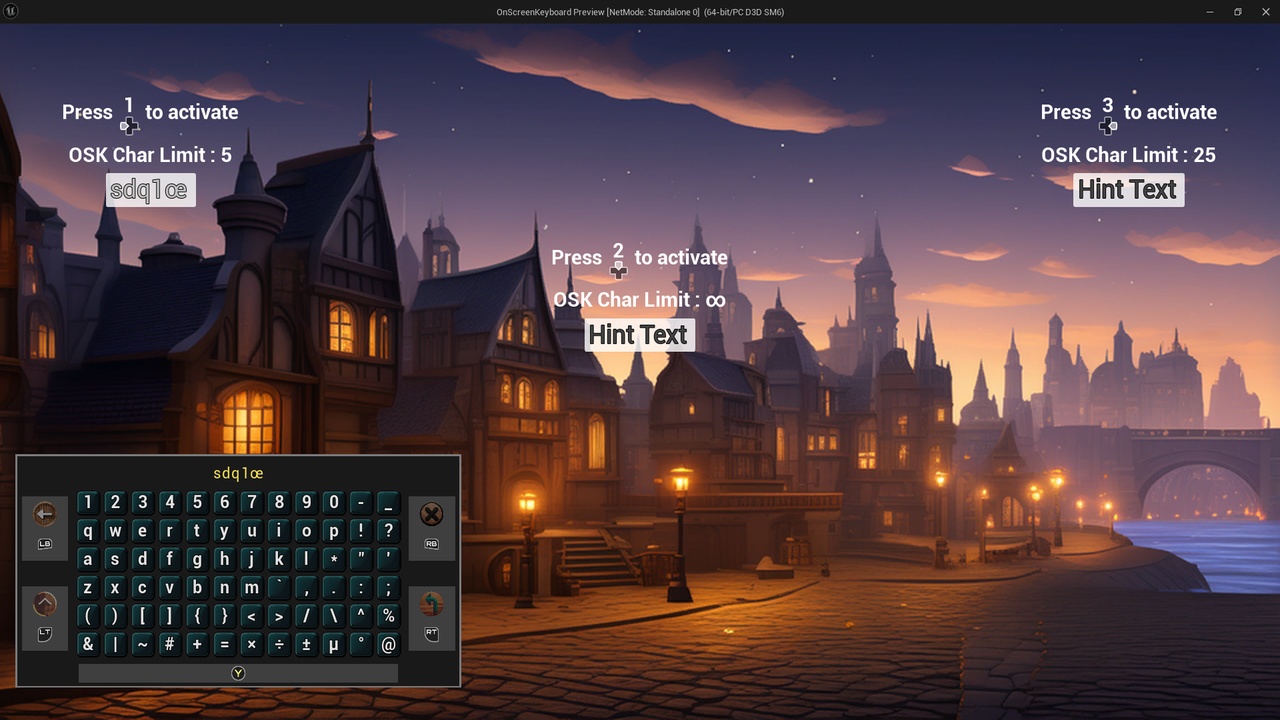 Media 1 for listing On Screen Keyboard OSK