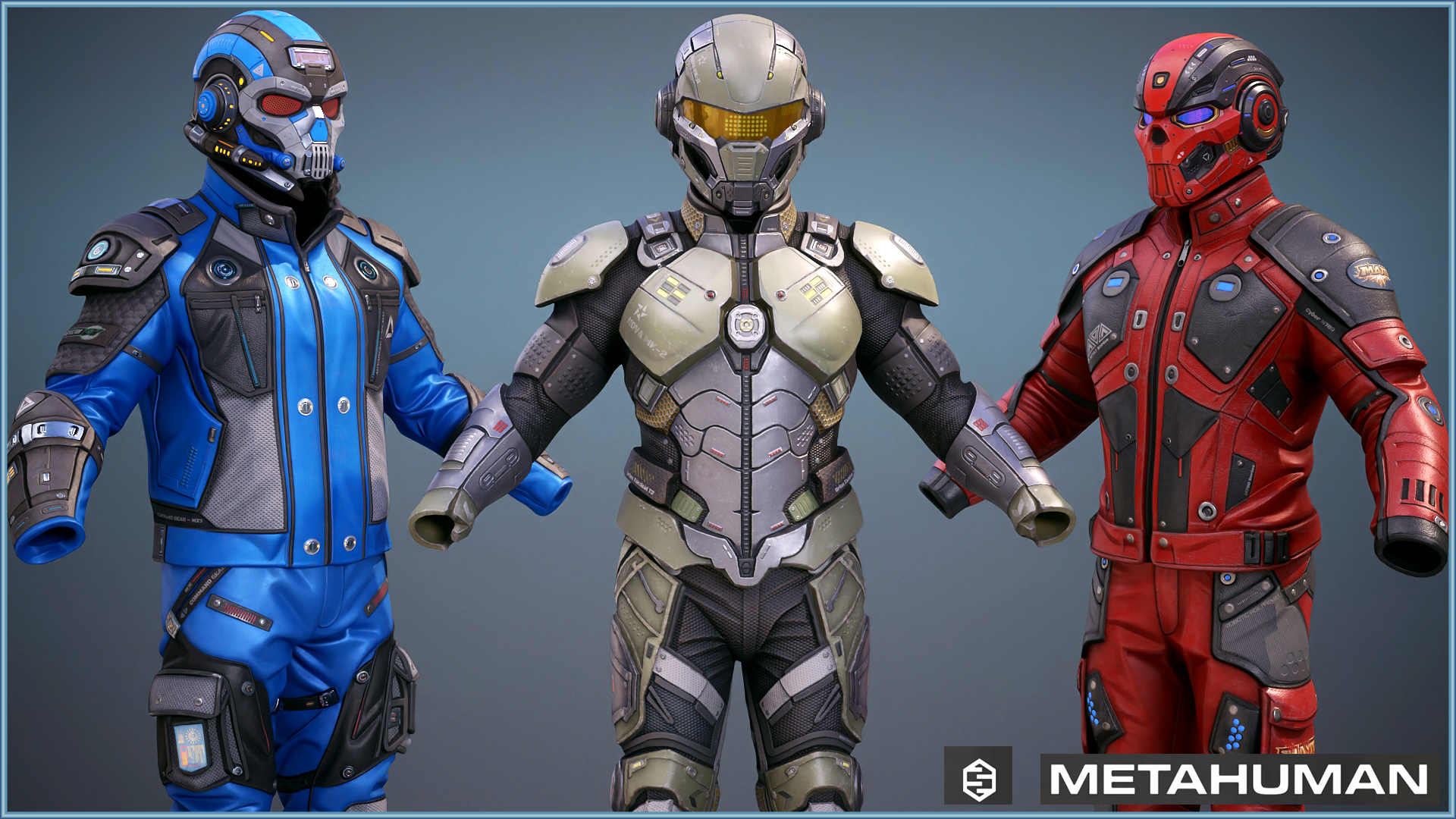 Sci-Fi Clothing Pack 01–03 Mega Bundle | Fab