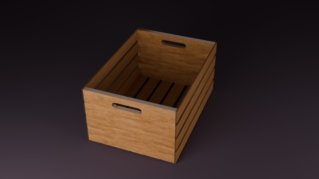 Wooden Crate | Fab