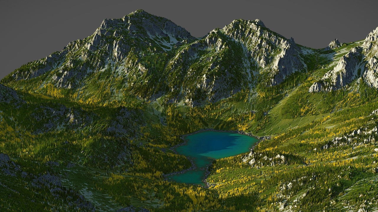商品 Autumn Lake Landscape - (World Machine) (1) 的媒体 1