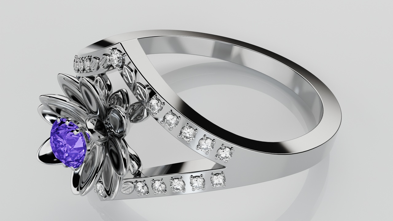 Lotus Flower Ring | Fab