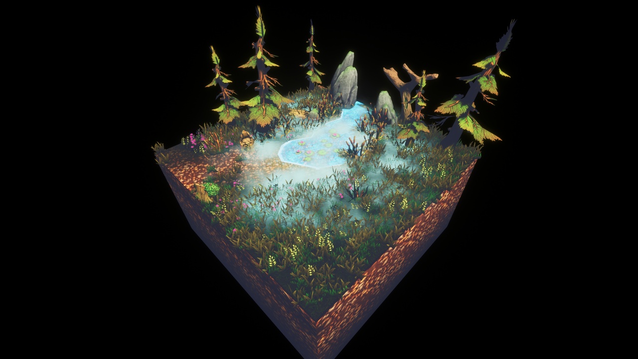 Media 1 for listing Fairy Tale Forest for moba and rpg