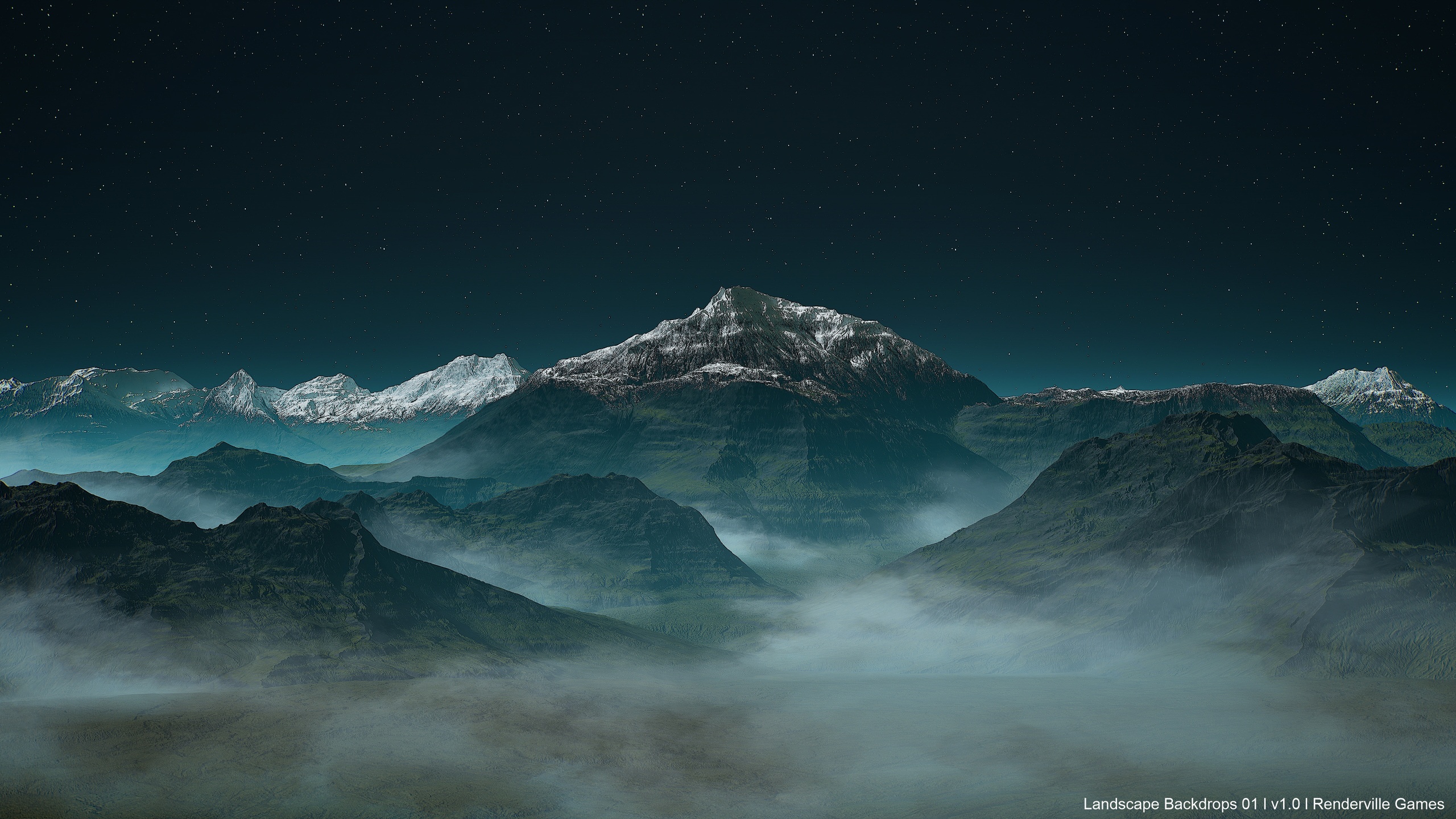 Media 1 for listing Landscape Backdrops Meshes 01