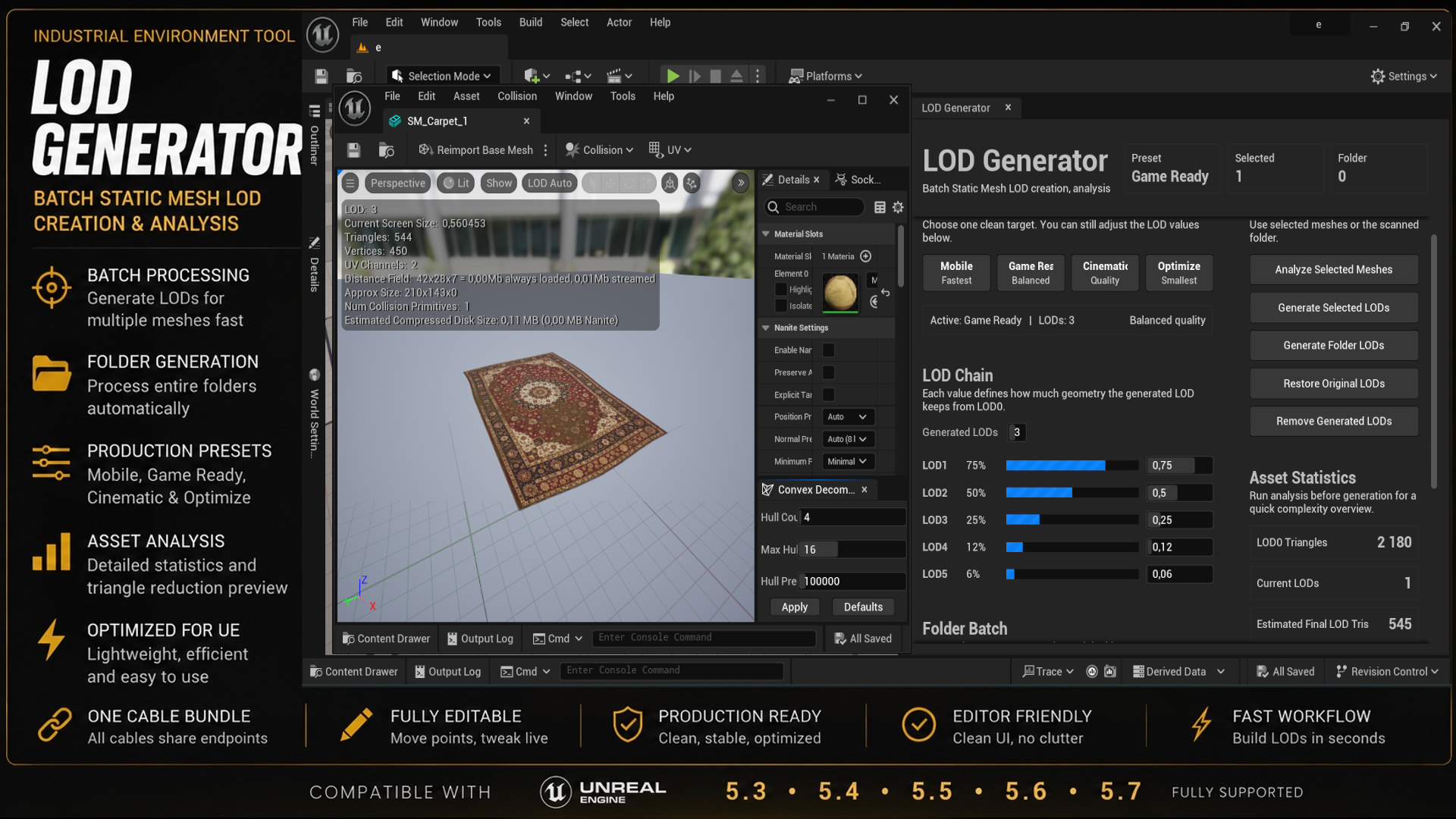 LOD Generator | Fab
