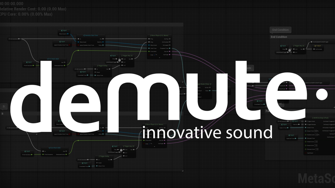Media 1 for listing Metasound Presets & Patches Pack