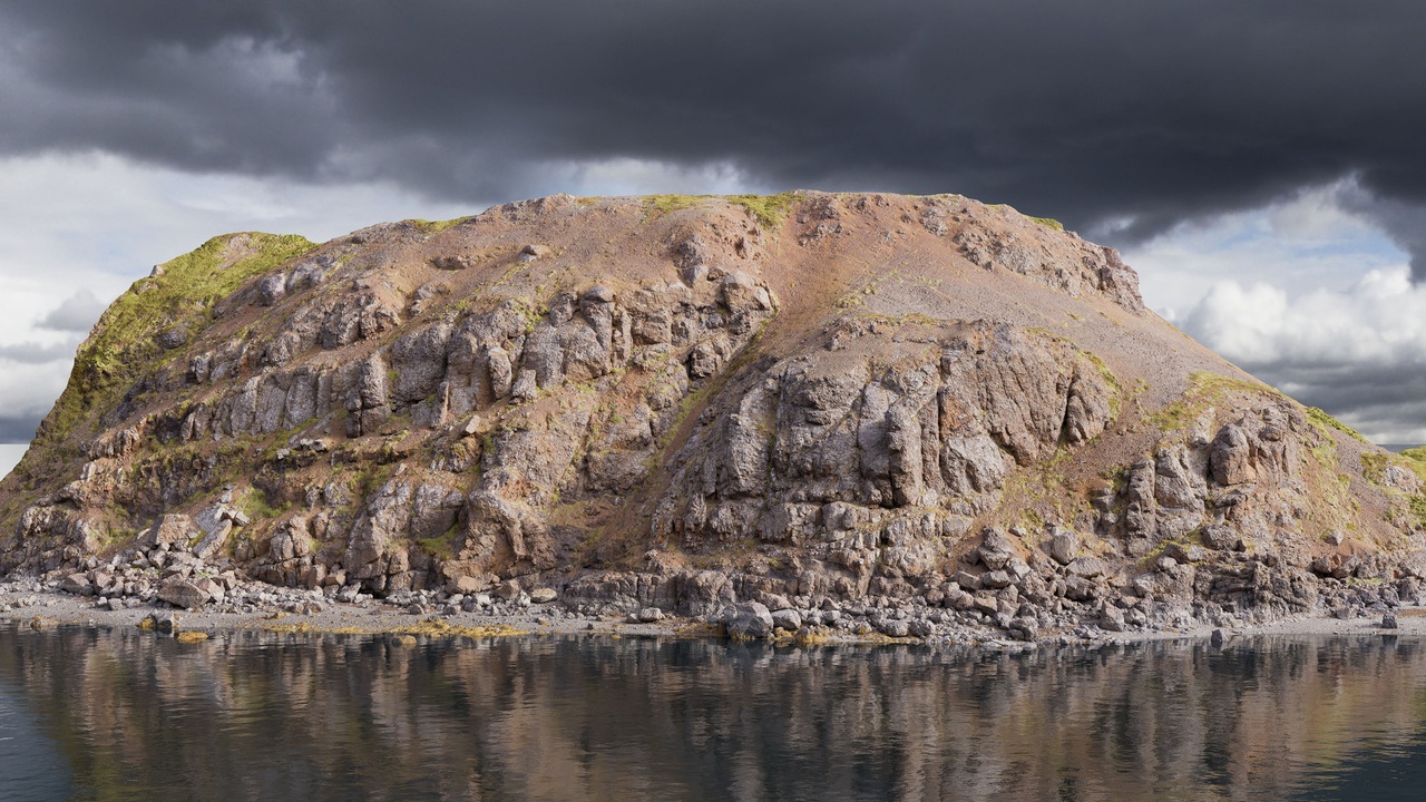 Medium 1 für Eintrag Coastal Cliffs B