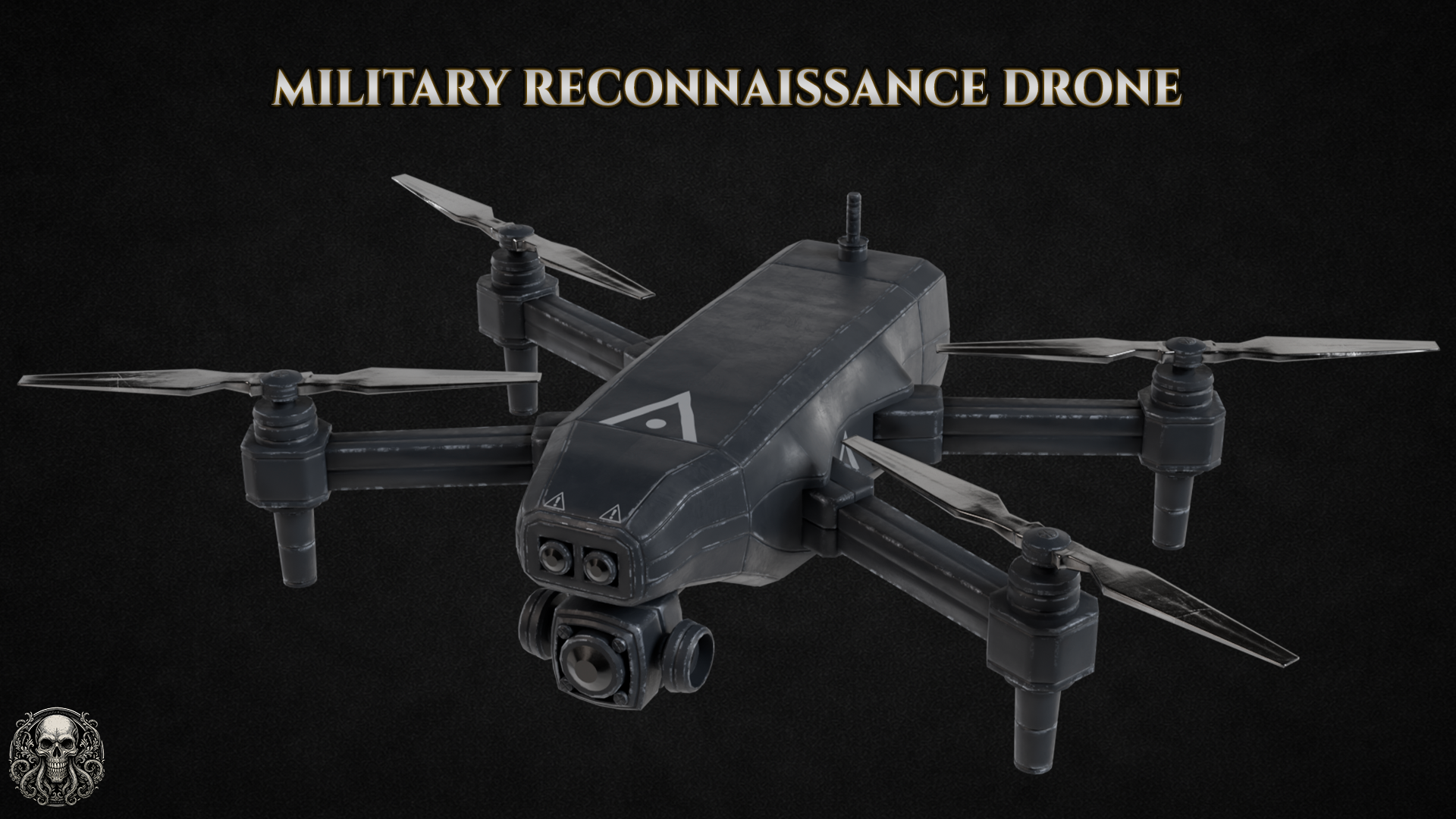 Military Reconnaissance Drone | Fab