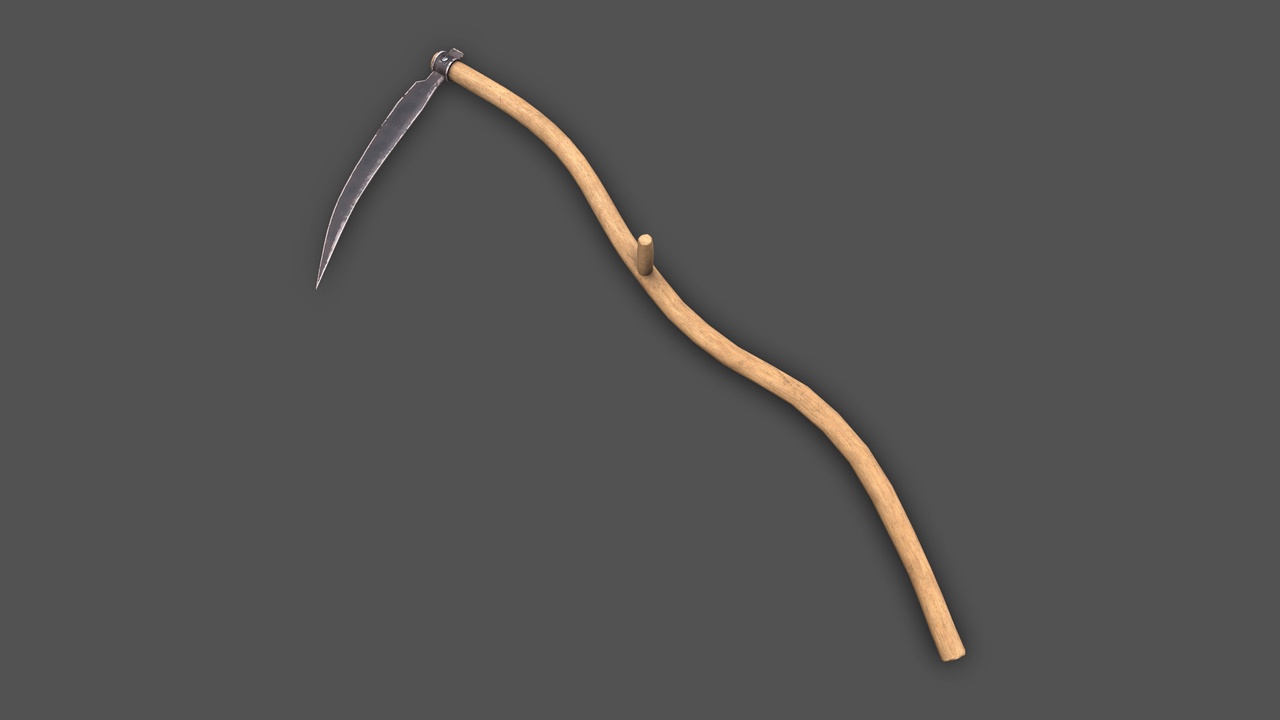Media 1 for listing Scythe Low-poly PBR