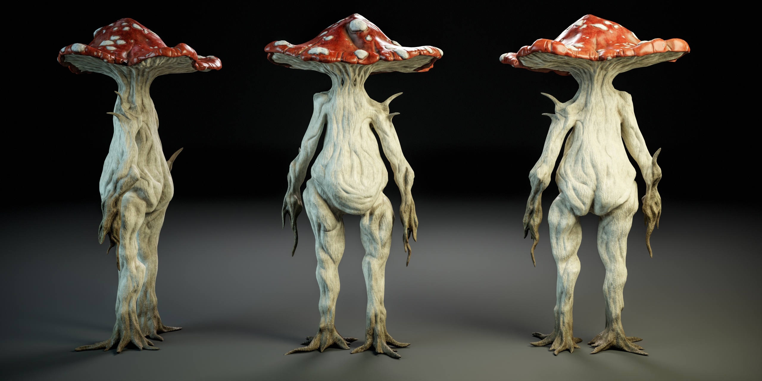 Humanoid mushroom PBR 제품 등록을 위한 미디어 1개