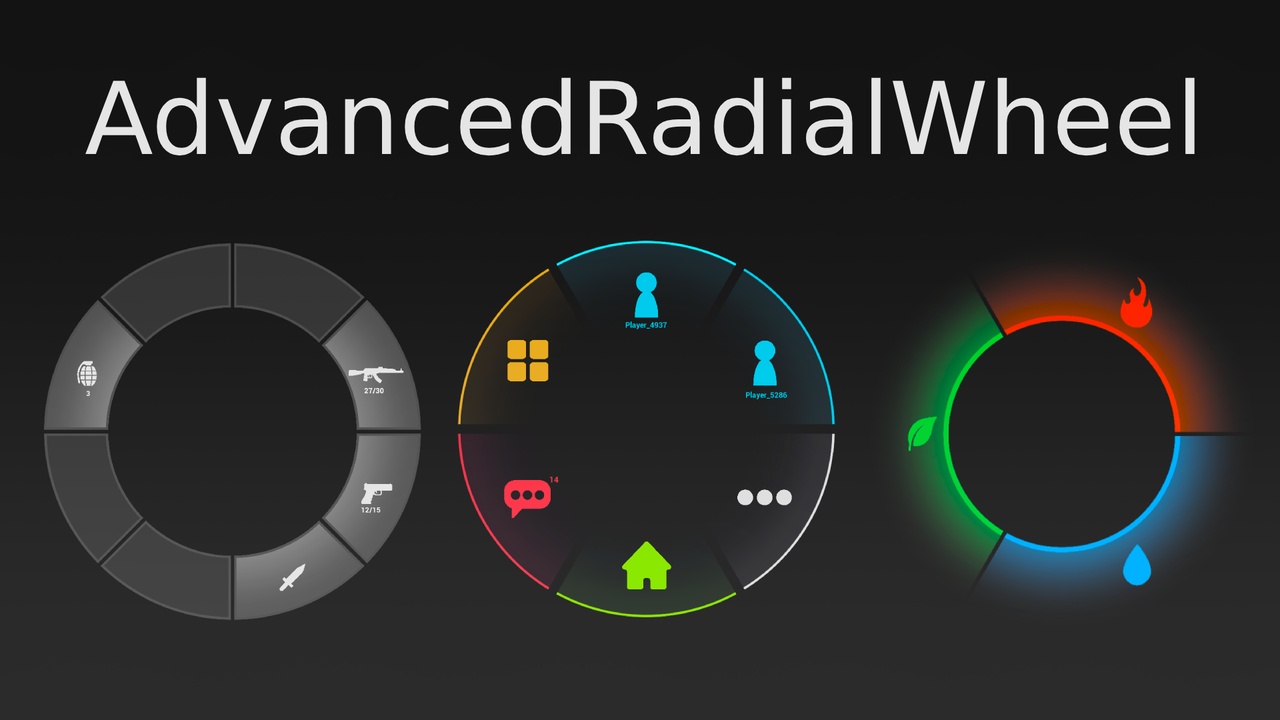 Media 1 for listing AdvancedRadialWheel
