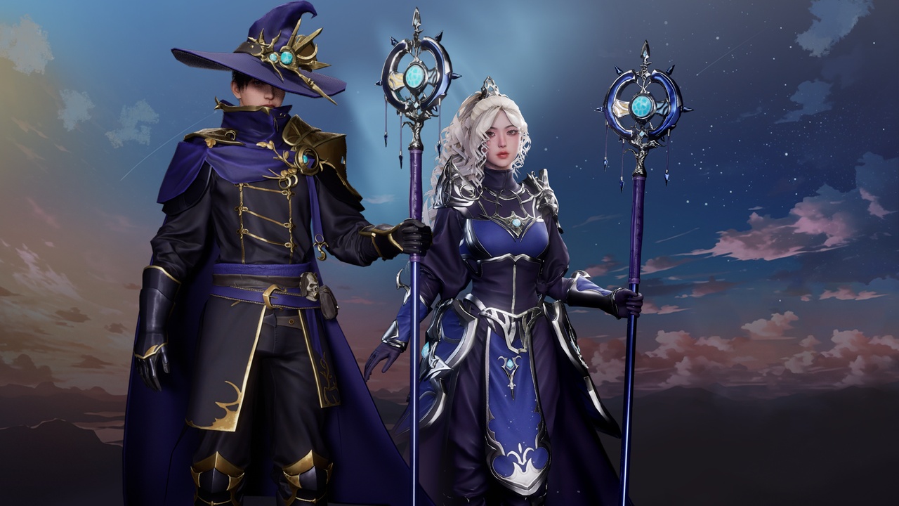 MMORPG Champion Mage - Medieval Fantasy Modular Character 제품 등록을 위한 미디어 1개