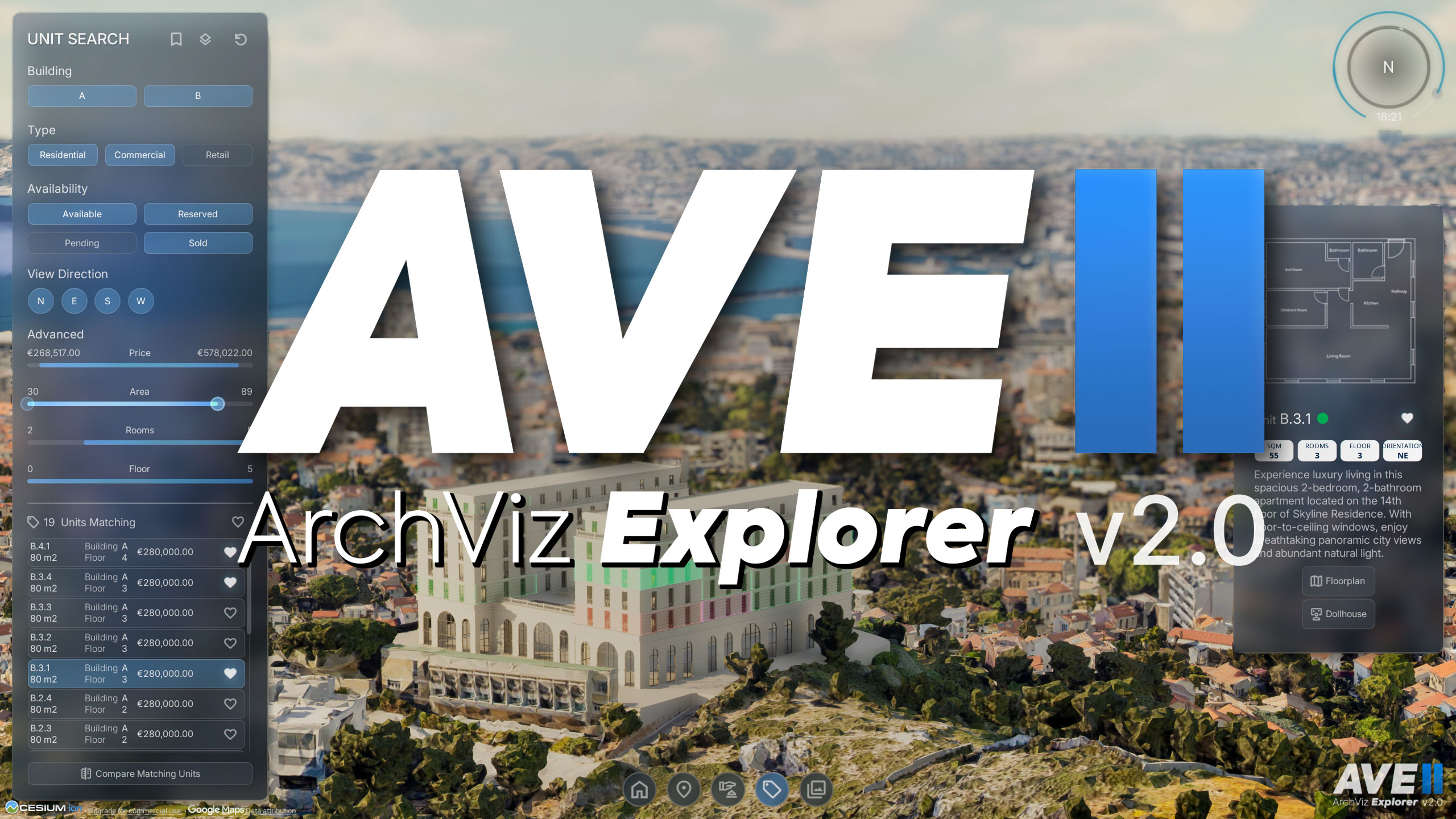 AVE II – ArchViz Explorer