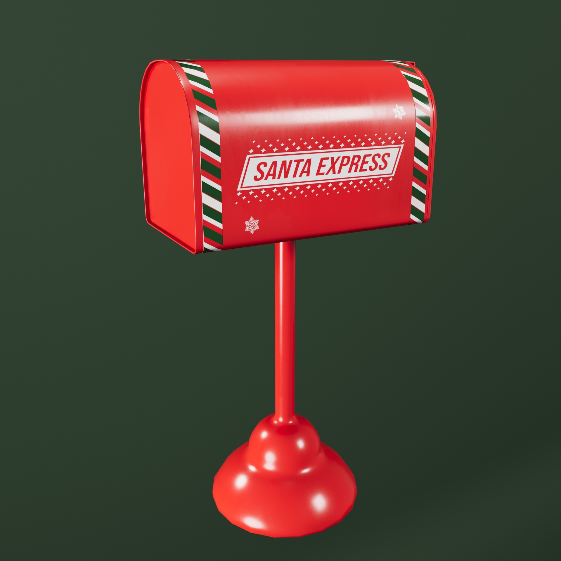 Media 1 for listing Santa Mailbox