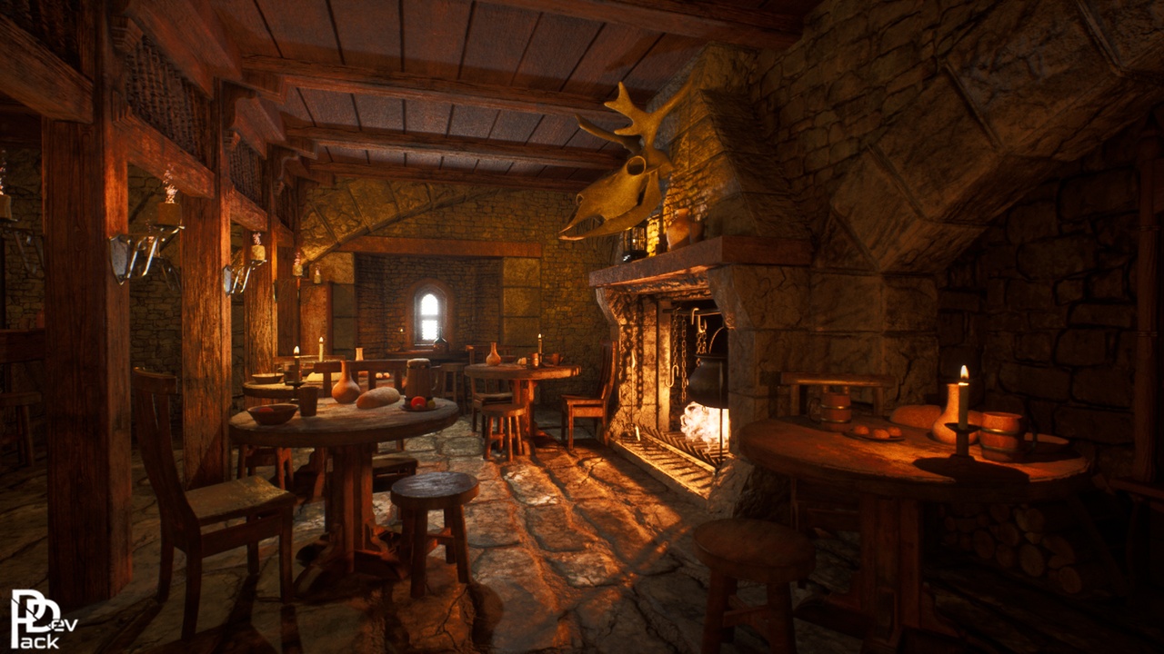 Media 1 for listing Medieval Tavern / 57 Assets