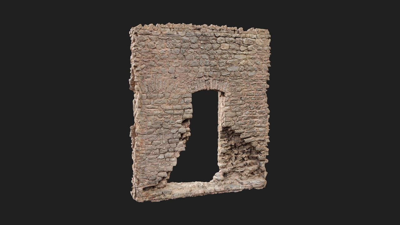 Media 1 for listing Industrial Brick Ruin Door Brick Straight 01