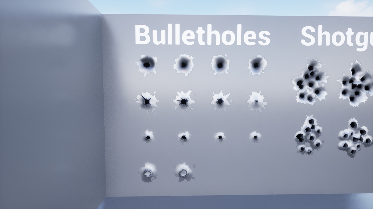 Media 1 for listing Metal Damage Decal Pack